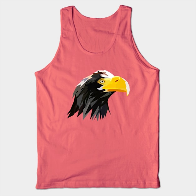 Steller Sea Eagle Edit Tank Top by Worldengine